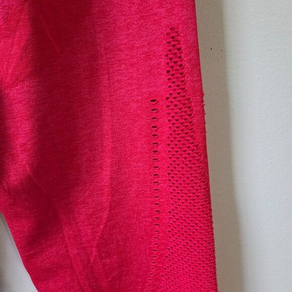 EUC LIKE NEW PINK VICTORIA'S SECRET PINK SEAMLESS LEGGINGS SIZE LARGE - Picture 6 of 15